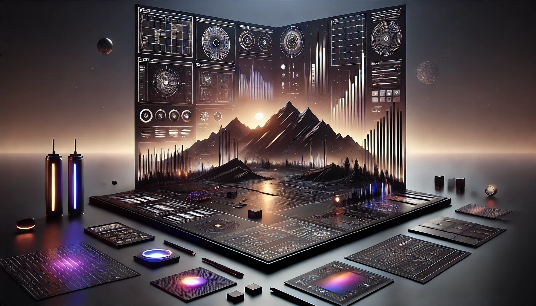 Graphic design and user experience for intuitive interfaces and strong brand identity